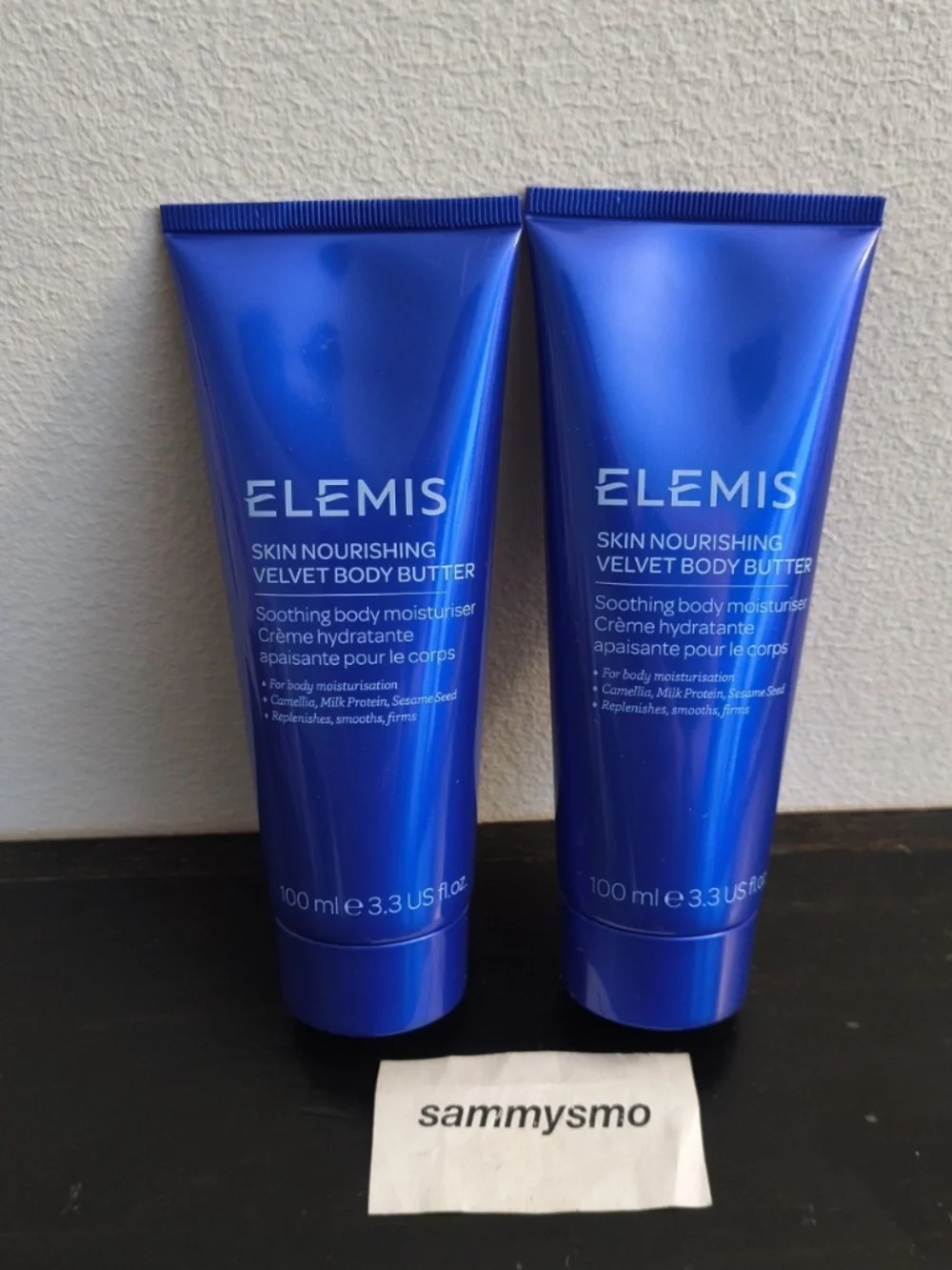 ELEMIS SKIN NOURISHING VELVET BODY BUTTER Full Size/ 3.3oz/Sealed x2